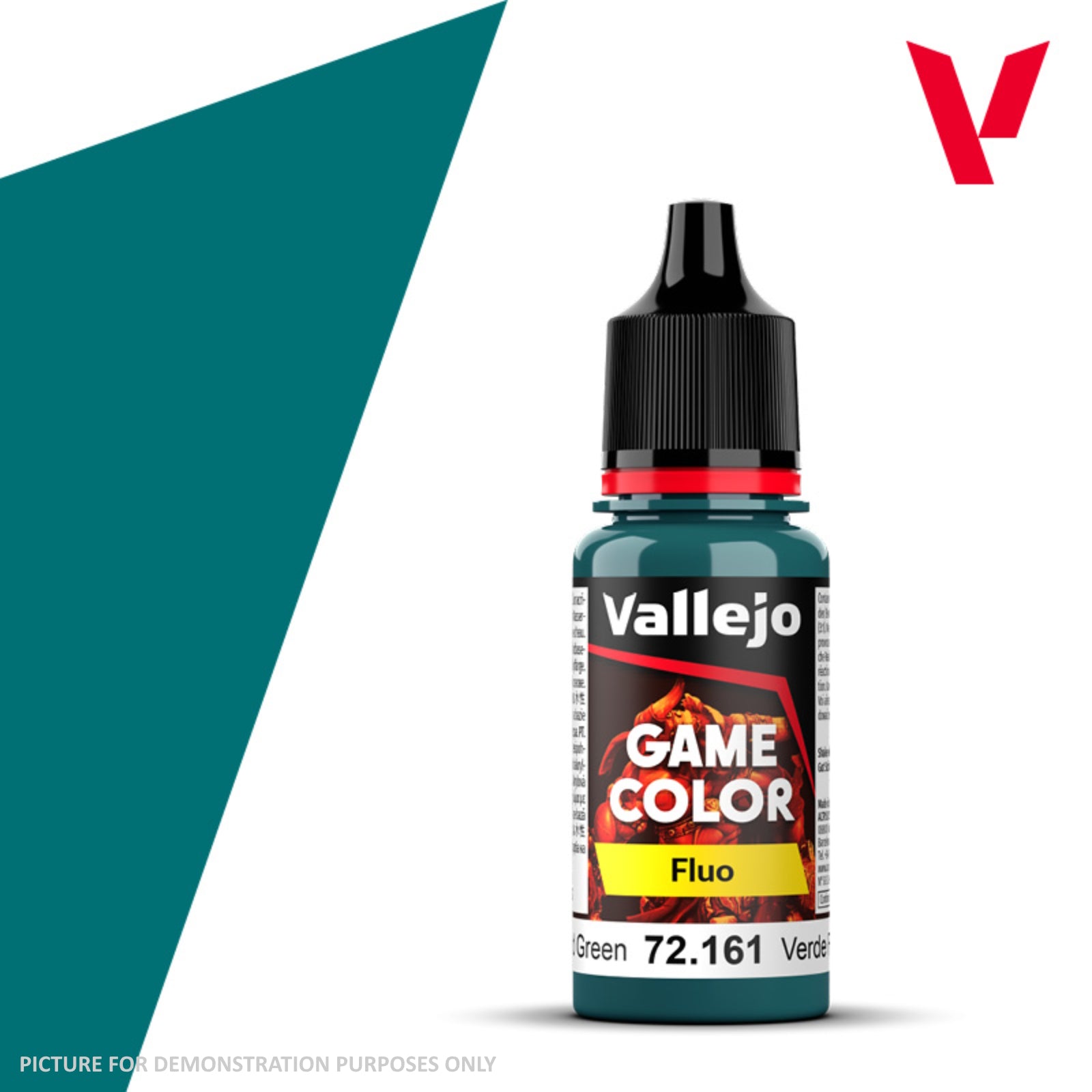 Vallejo Game Colour Fluo - 72.161 Cold Green 18ml